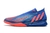 Chuteira Adidas Predator Edge Sem Corda Futsal Azul/Vermelha - comprar online