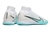 Chuteira Nike Zoom Mercurial Superfly 9 Elite Futsal Cano Alto Branca/Azul na internet
