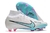 Chuteira Nike Zoom Mercurial Superfly 9 Elite Campo Branca