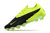Chuteira Nike Gripknit Phantom GX Elite Preto/Verde Neon Campo - loja online