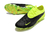 Chuteira Nike Gripknit Phantom GX Elite Preto/Verde Neon Campo - Corredofut