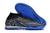 Chuteira Nike Zoom Mercurial Superfly 9 Society Academy Preta/Azul Cano Alto