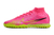 Chuteira Nike Zoom Mercurial Superfly 9 Society Rosa Cano Alto - Corredofut
