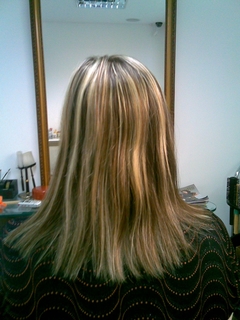 Alongamento Feito com Cabelo Natural Real Com Microlink (Orçamento Somente na loja) - comprar online