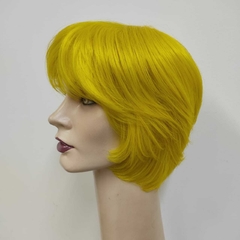 Peruca de fio Semi Natural ( Sintético Especial Importado) que Imita cabelo 6066 - Perucas Hi-Fi
