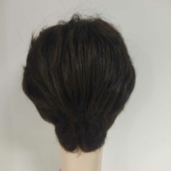 Peruca de fio Semi Natural (Sintético Especial Importado) que Imita Cabelo 4086 na internet