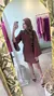 Vestido Curto Manga longa