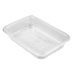 Bandejas plasticas n°107 x100u