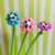 Canetas panda e Flores / A.maax - comprar online