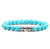Pulseira Flor de Lotus Turquesa