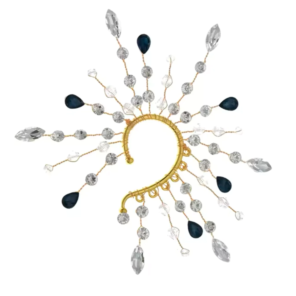 Ear Cuff Ray of Blue