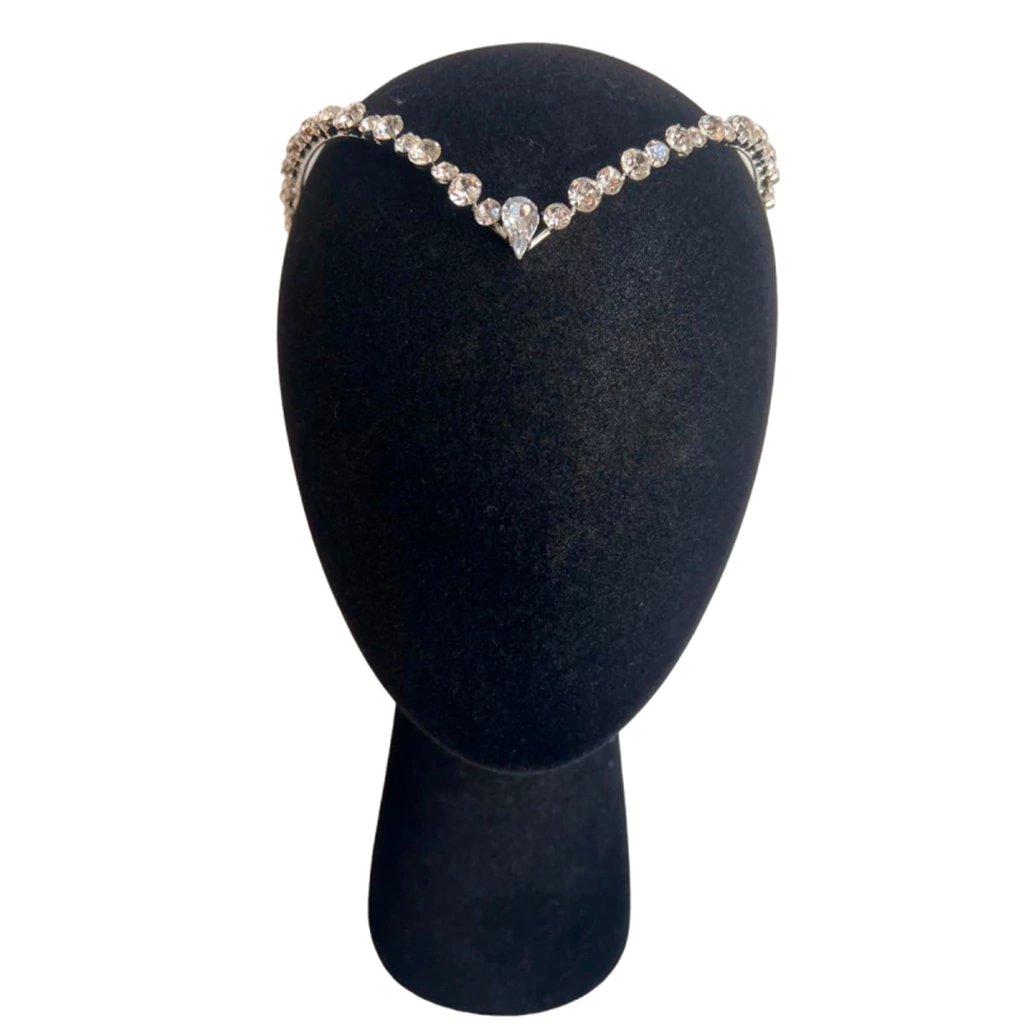 Coroa Strass Pingente Navete