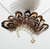 Ear Cuff Penas Coloridas