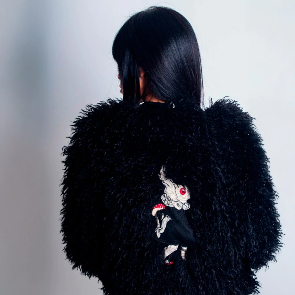 Casaco Fur Coelha - M