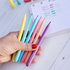Marcadores pastel y neon Faber Castell Fiesta en internet