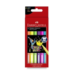 Marcadores pastel y neon Faber Castell Fiesta - comprar online