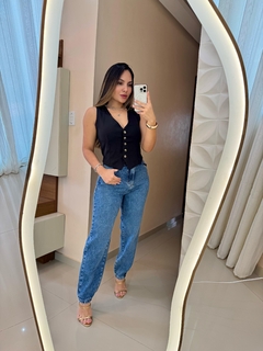 Calça jeans mom - The Closet Jessica Lima