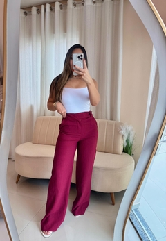 Calça pantalona Fernanda - comprar online