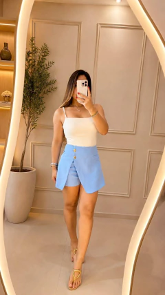 Short saia alfaiataria