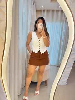 Short saia alfaiataria - comprar online