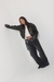 Campera de PU GASTADA OVERSIZE en internet