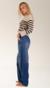 JEAN CON RECORTES AMPLIO - comprar online