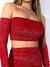 CROPPED SHOULDER VERMELHO