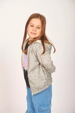 Campera rompevientos print - comprar online