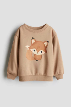Buzo frizado zorrito H&M
