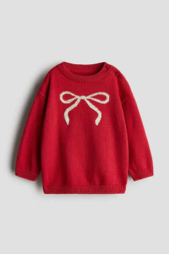 Buzo hilo mono rojo bebe H&M