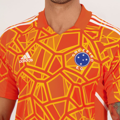 Camisa Cruzeiro Goleiro I 2022/23 Laranja - Torcedor Adidas Masculina na internet