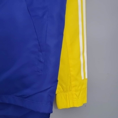 Jaqueta Corta Vento Boca Juniors 20/21 - Masculino - Azul e amarelo