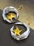 Aretes Lunas y Estrellas de Origami