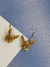 Aretes Snitch Dorada de Origami en internet