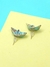 Aretes Barcos de Papel Estilo Broquel de Origami