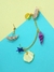 Aretes Trepadores Marinos de Origami - Moonsi Manualidades