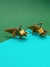 Aretes Triceratops de Origami