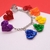 Aretes Trepadores Corazones Pride de Origami - comprar en línea