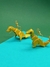 Aretes T-Rex de Origami