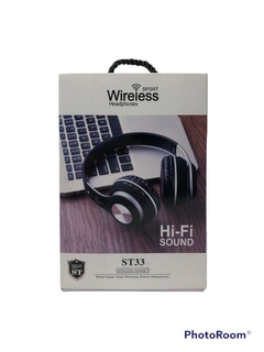 AURICULAR HI-FI SOUND ST 33 INALAMBRICO - tienda online