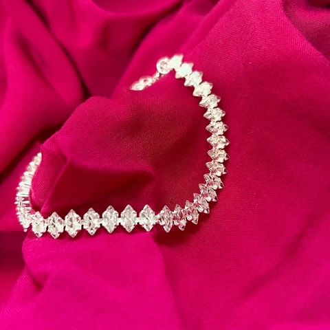Pulseira Riviera Navete Cristal