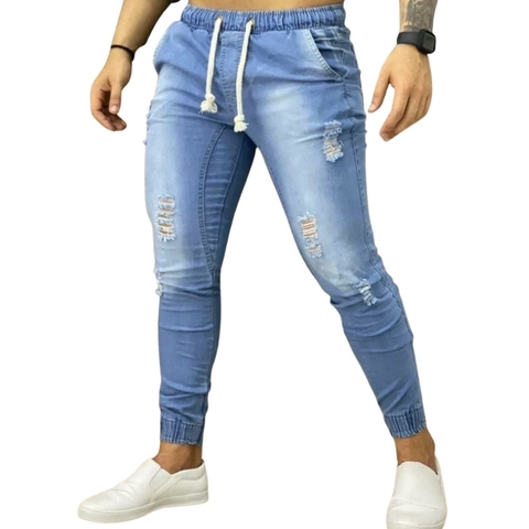 Calça Jogger Masculina Jeans Clara