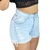 Short Jeans Barra dobrada Claro - Atacado da moda