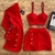 Imagen de Conjunto mod.350 unitalla falda short,saco y top