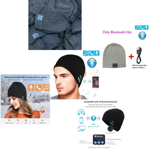 Gorro de Invierno con simulador de Bluetooth