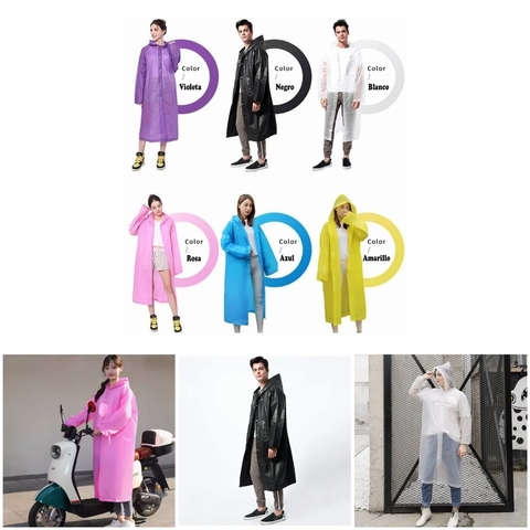 Impermeables para Adulto de calidad (grueso)