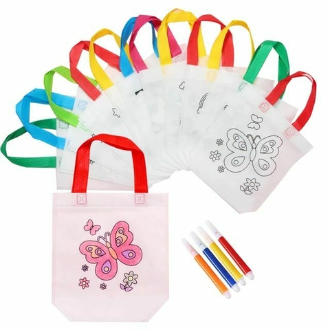 Seis (6) Bolsas para Colorear