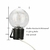 Serie de mini Esferas con luz  en internet