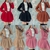 Conjunto 3 piezas mod.OM1619 unitalla (abarca ch y m) tela tecno crepe