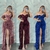 Vestido lentejuela largo mod.V1662 unitalla (abarca ch y m) - comprar en línea